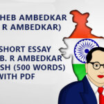 Best Short Essay on Dr. B. R Ambedkar in English (500 Words) With PDF
